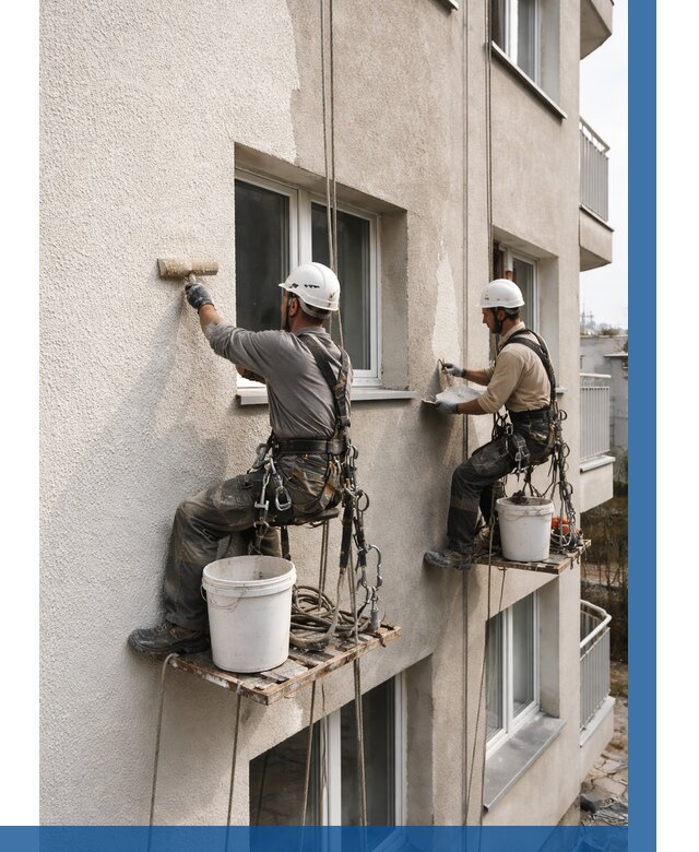 Нанесение короеда на фасад в Тюмени от 459 р. | ВЫСОТНИК-Тюм