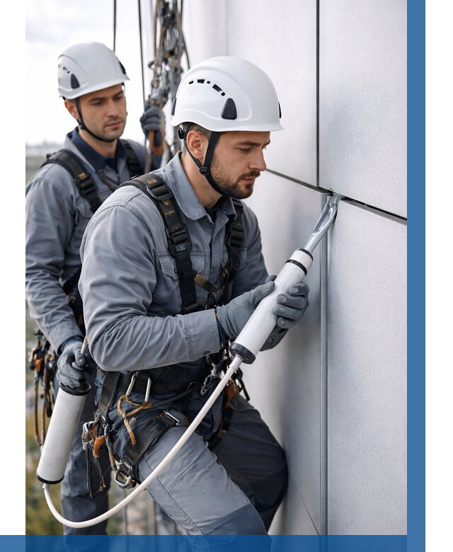 Герметизация швов вилатермом в Тюмени от 612 р. | ВЫСОТНИК-Тюм