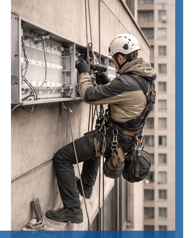 Ремонт вывески на высоте в Тюмени от 4593 р. | ВЫСОТНИК-Тюм