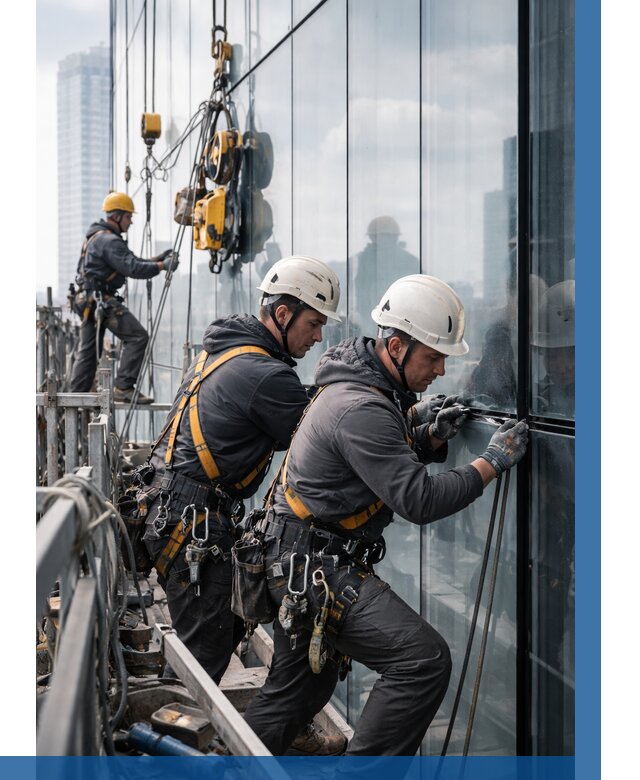 Структурное остекление фасадов в Тюмени от 9697 р. | ВЫСОТНИК-Тюм