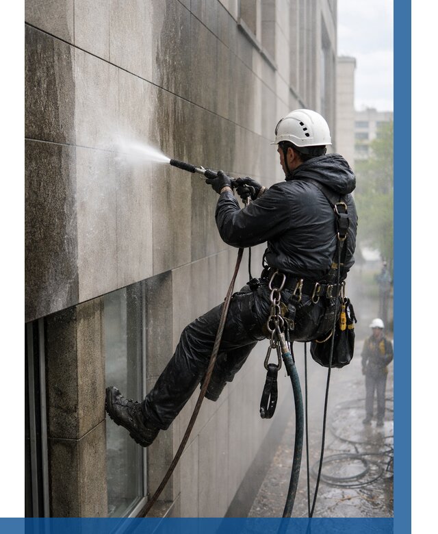 Гидроструйная очистка поверхностей в Тюмени от 868 р. | ВЫСОТНИК-Тюм