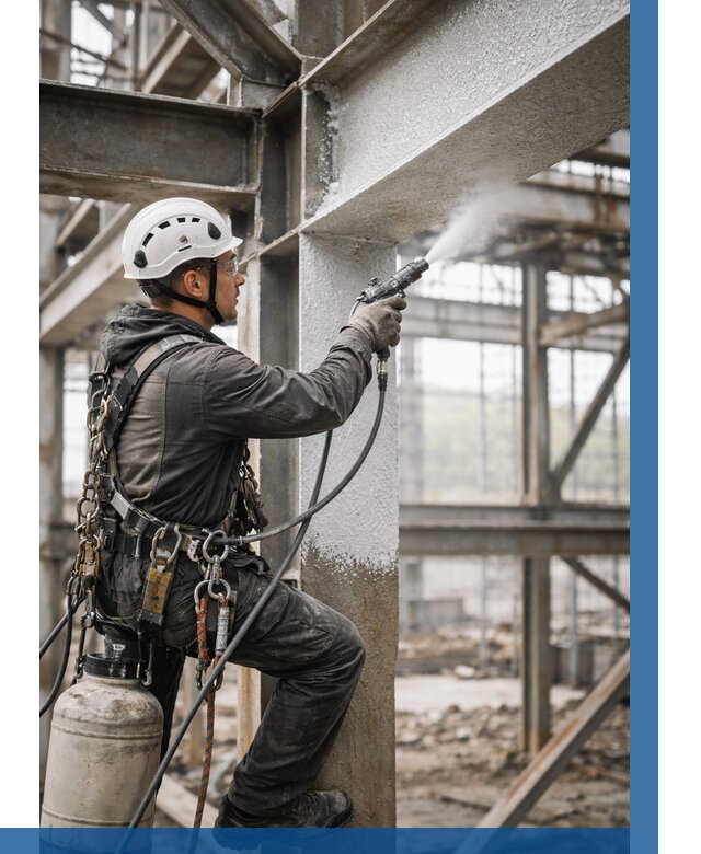 Огнезащита металлоконструкций от 766 р. | ВЫСОТНИК-Тюм в Тюмени