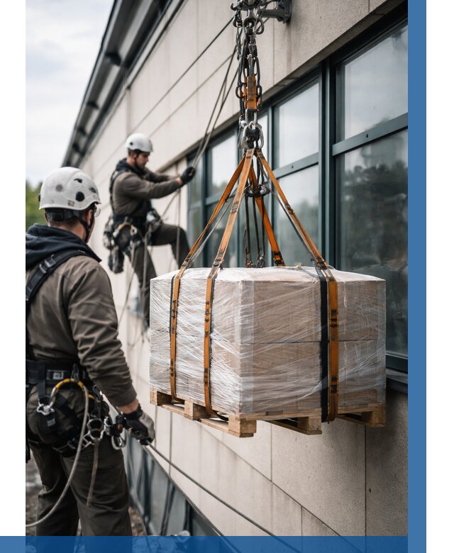 Подъем груза на высоту в Тюмени от 3062 р. | ВЫСОТНИК-Тюм