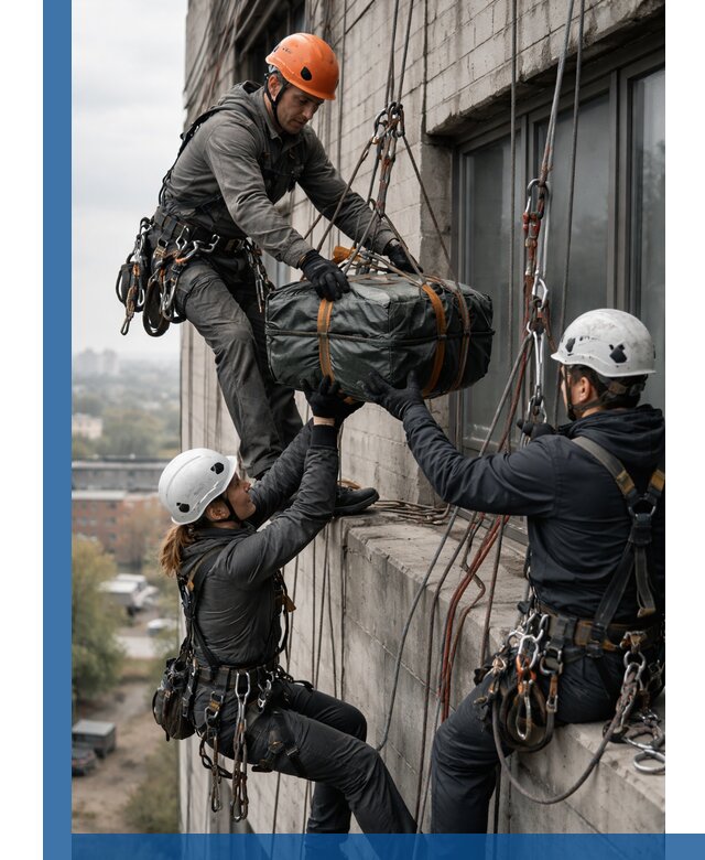 Перемещение грузов вручную в Тюмени профессионально и безопасно