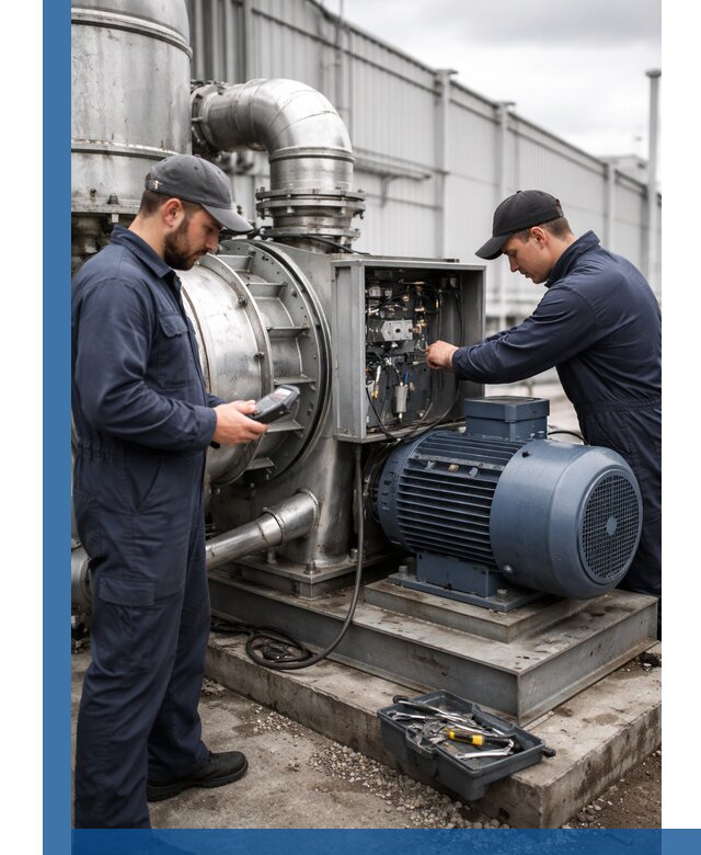 Техническое обслуживание промышленного оборудования в Тюмени
