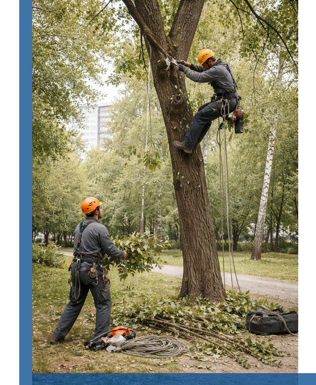 Санитарная обрезка деревьев в Тюмени, профессионально и безопасно