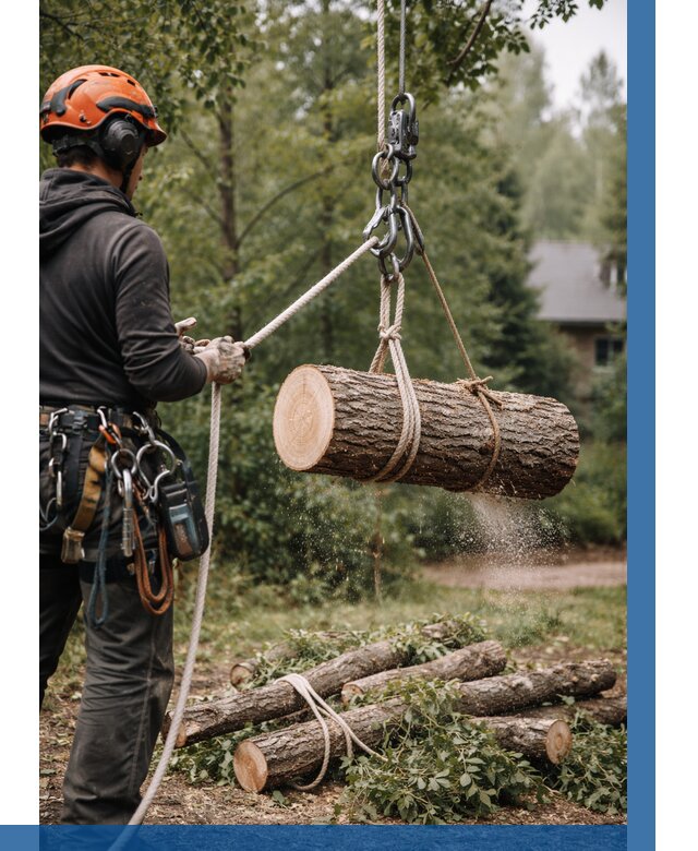 Валка деревьев частями в Тюмени от 7655 р. | ВЫСОТНИК-Тюм