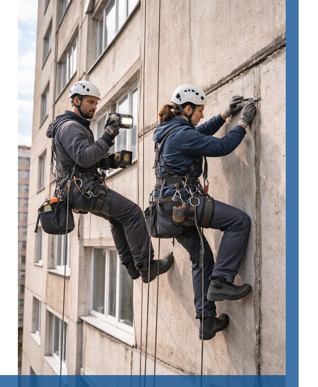 Обследование межпанельных швов в Тюмени от 1837 р. | ВЫСОТНИК-Тюм